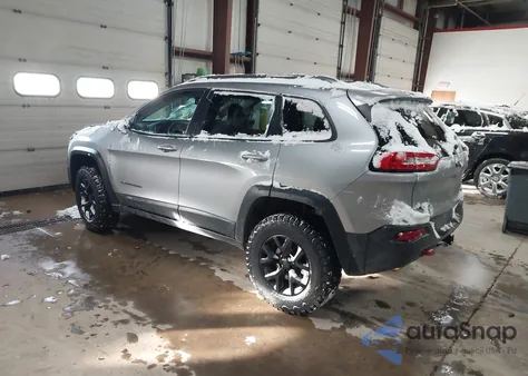 2017 Jeep Cherokee Trailhawk 4X4 из США, поврежденный, VIN 1C4PJMBS4HW501600
